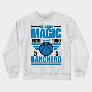 Orlando Magic Banchero 5 Basketball Retro Crewneck Sweatshirt